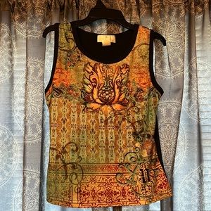 Soft surroundings. Sports tank. Medium. Built in shelf bra